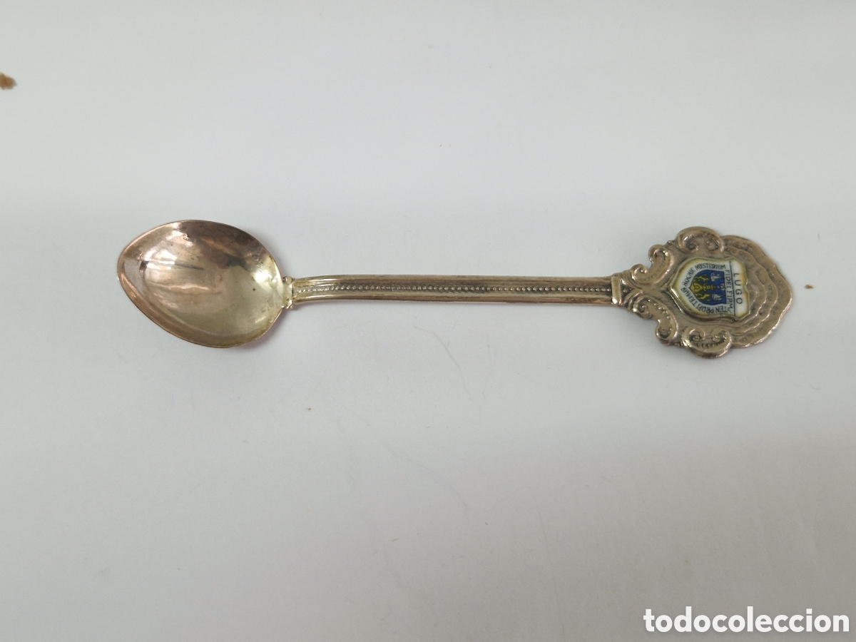 Antig&uuml;edades: CUCHARILLA DE PLATA LUGO CONTRASTE - Foto 2