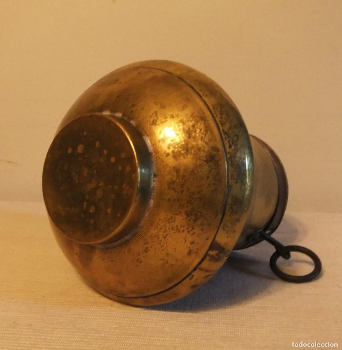 Antig&uuml;edades: ANTIGUO JARR&Oacute;N / OLLA DE BRONCE MARTILLEADO - Foto 4