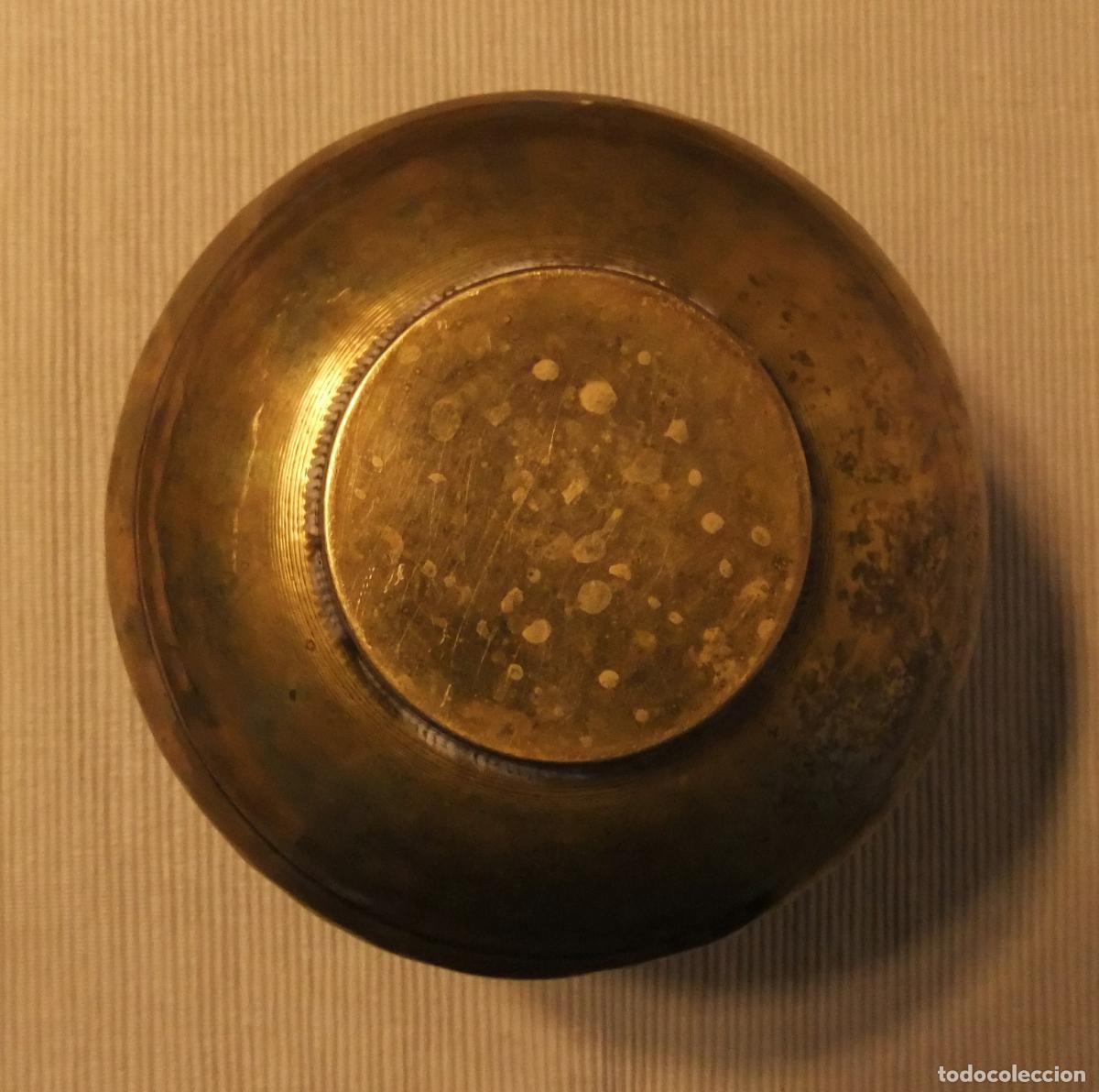 Antig&uuml;edades: ANTIGUO JARR&Oacute;N / OLLA DE BRONCE MARTILLEADO - Foto 5