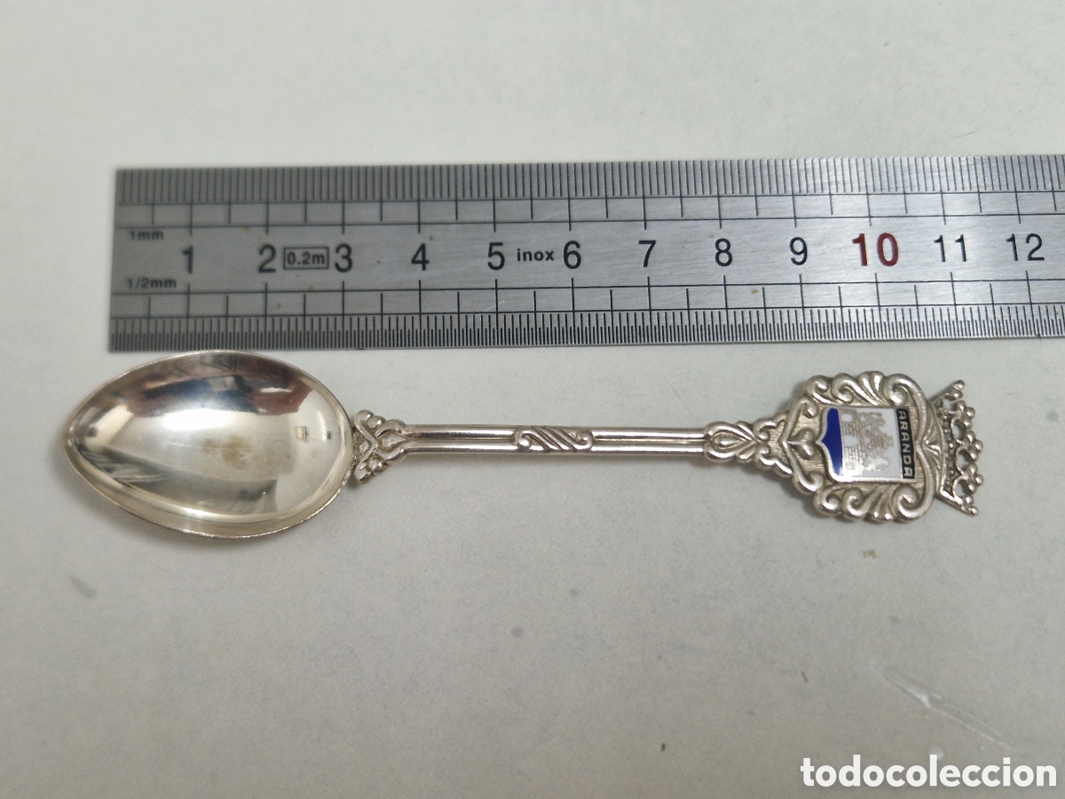 Antig&uuml;edades: CUCHARRILLA DE PLATA ARANDA CONTRASTE - Foto 3