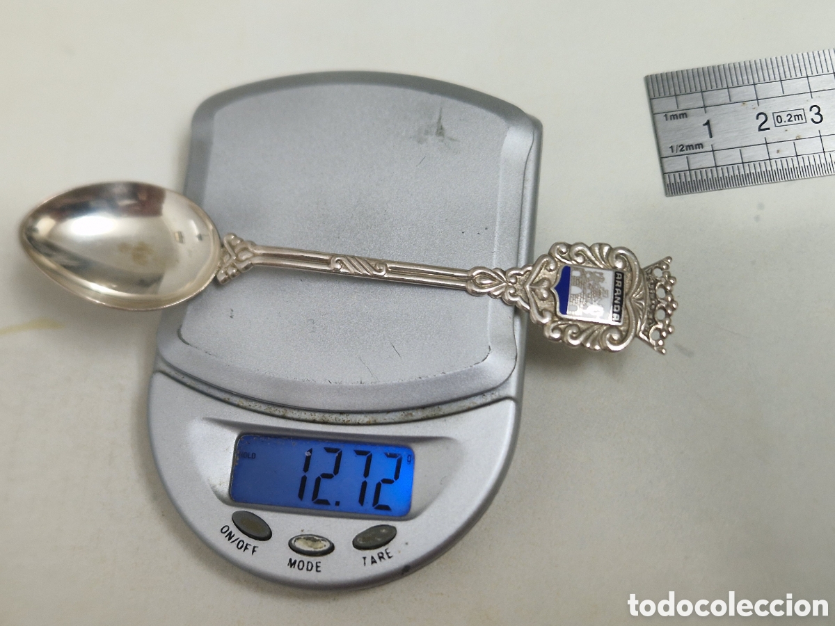 Antig&uuml;edades: CUCHARRILLA DE PLATA ARANDA CONTRASTE - Foto 5