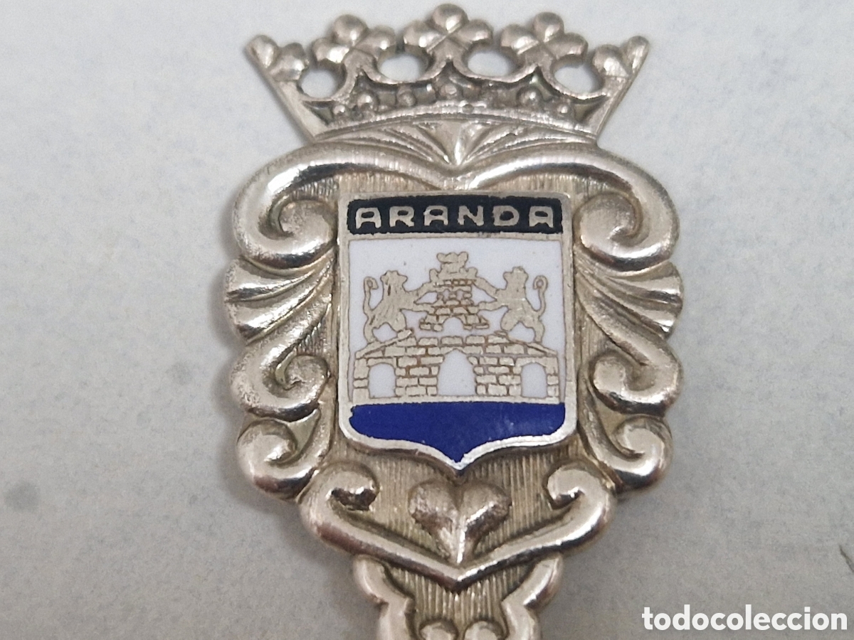 Antig&uuml;edades: CUCHARRILLA DE PLATA ARANDA CONTRASTE - Foto 1