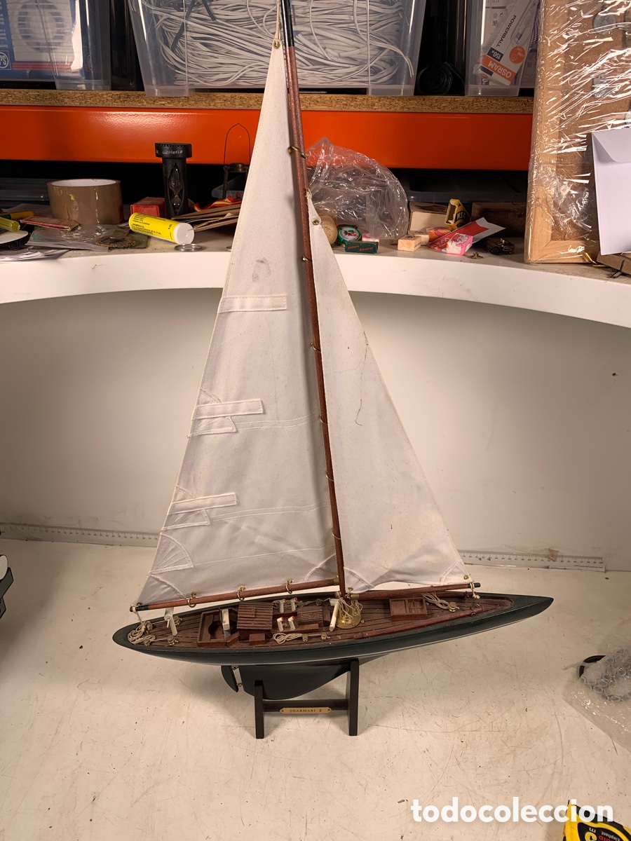 Antig&uuml;edades: 01_ maqueta de velero - Foto 1