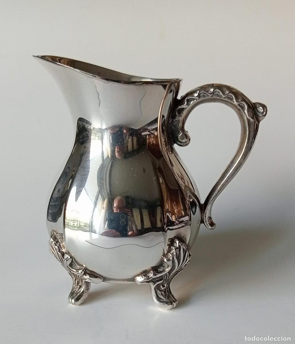 Antig&uuml;edades: Jarrita silver plated de uso en servicios religiosos - Foto 1
