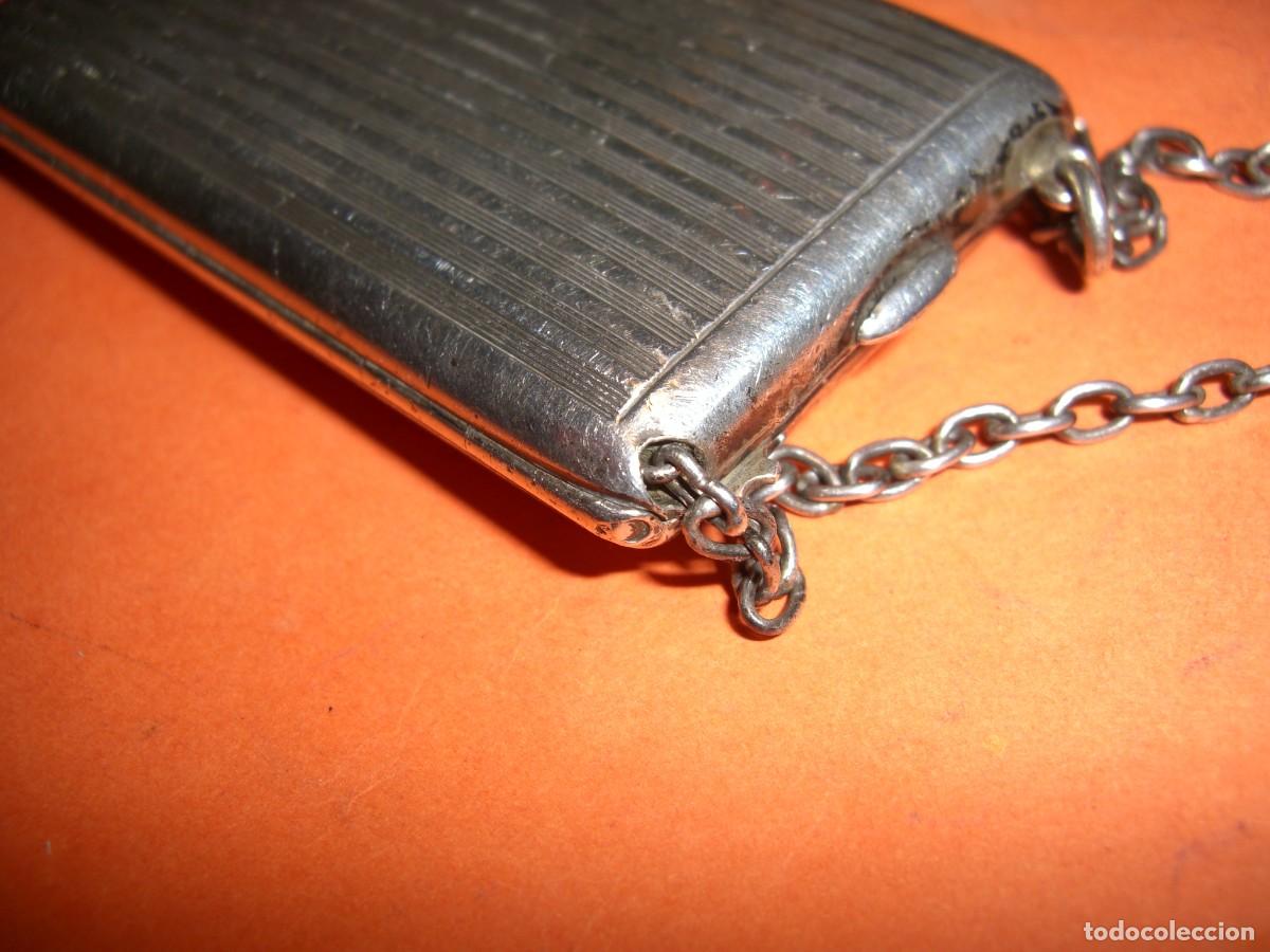 Antig&uuml;edades: ESTUCHE POLVERA MAQUILLAJE DE PLATA DE LEY - Foto 13
