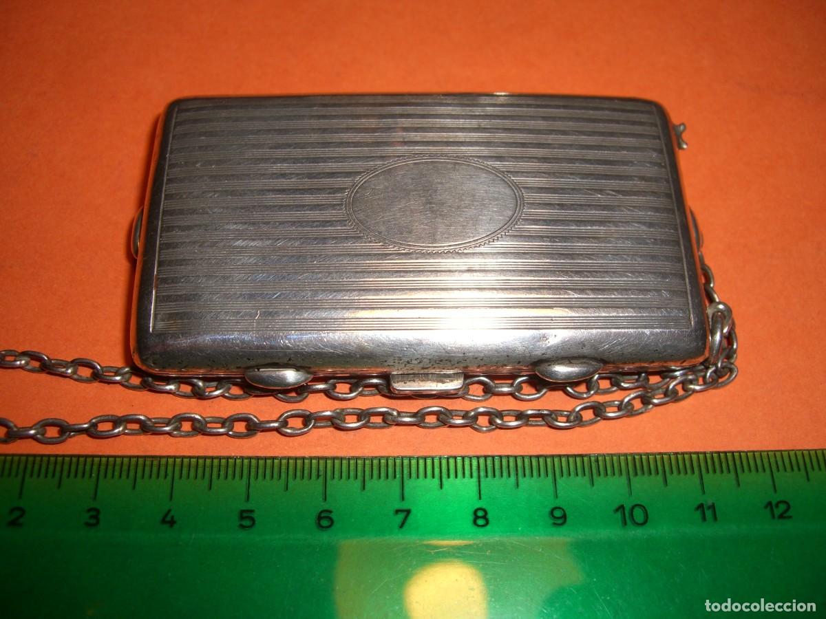 Antig&uuml;edades: ESTUCHE POLVERA MAQUILLAJE DE PLATA DE LEY - Foto 14