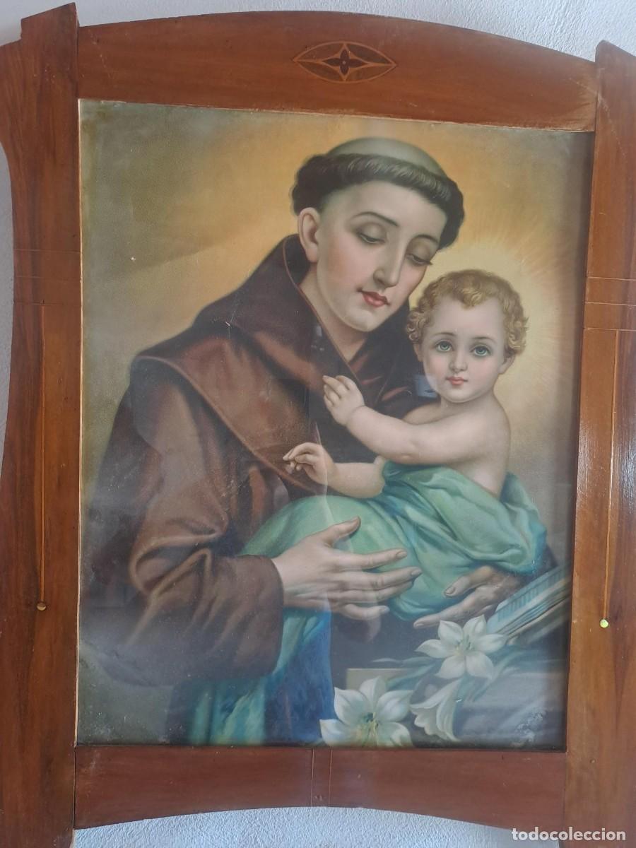 Antig&uuml;edades: MARCO ANTIGUO CON L&Aacute;MINA - Foto 1