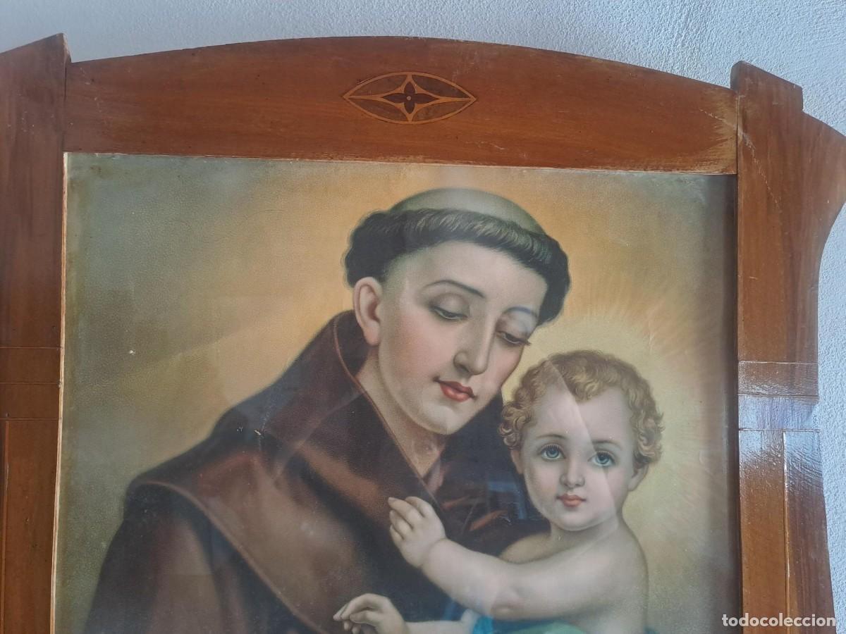 Antig&uuml;edades: MARCO ANTIGUO CON L&Aacute;MINA - Foto 2