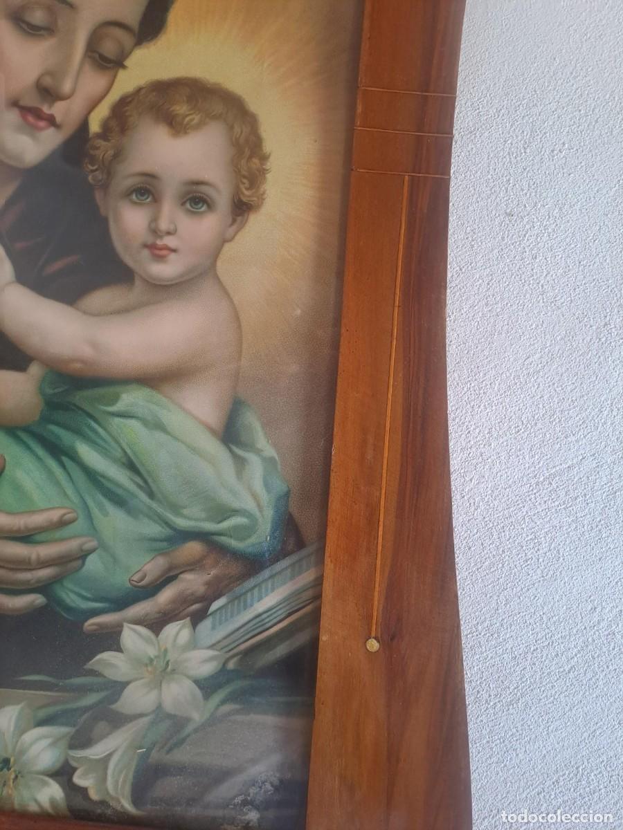 Antig&uuml;edades: MARCO ANTIGUO CON L&Aacute;MINA - Foto 4