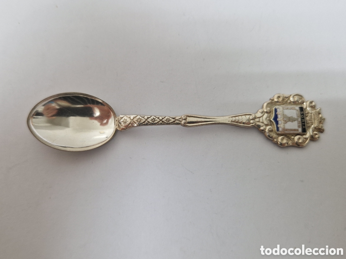Antig&uuml;edades: CUCHARILLA DE PLATA DE SORIA CONTRASTE - Foto 2