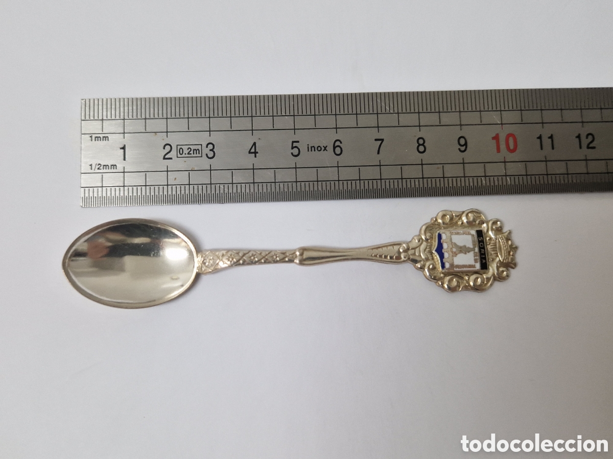 Antig&uuml;edades: CUCHARILLA DE PLATA DE SORIA CONTRASTE - Foto 3