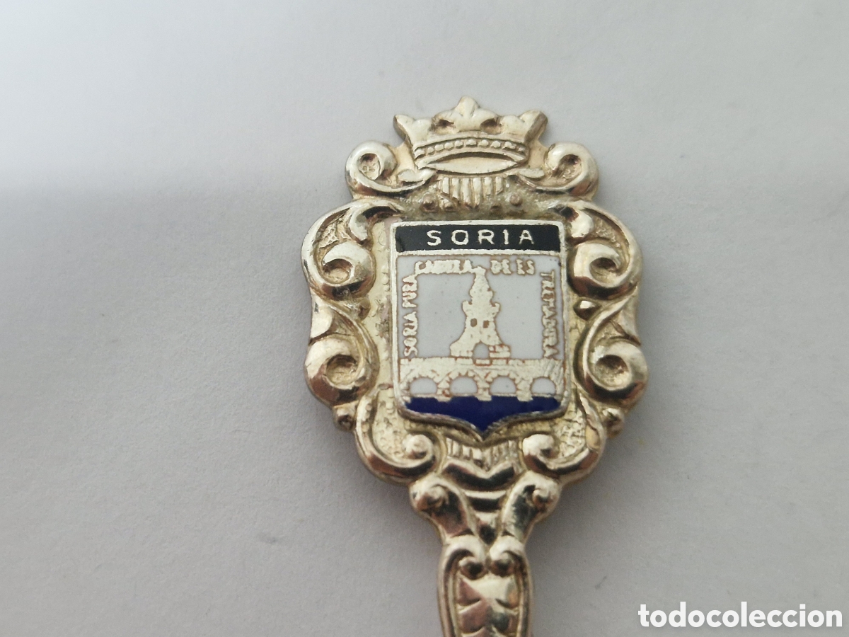 Antig&uuml;edades: CUCHARILLA DE PLATA DE SORIA CONTRASTE - Foto 1