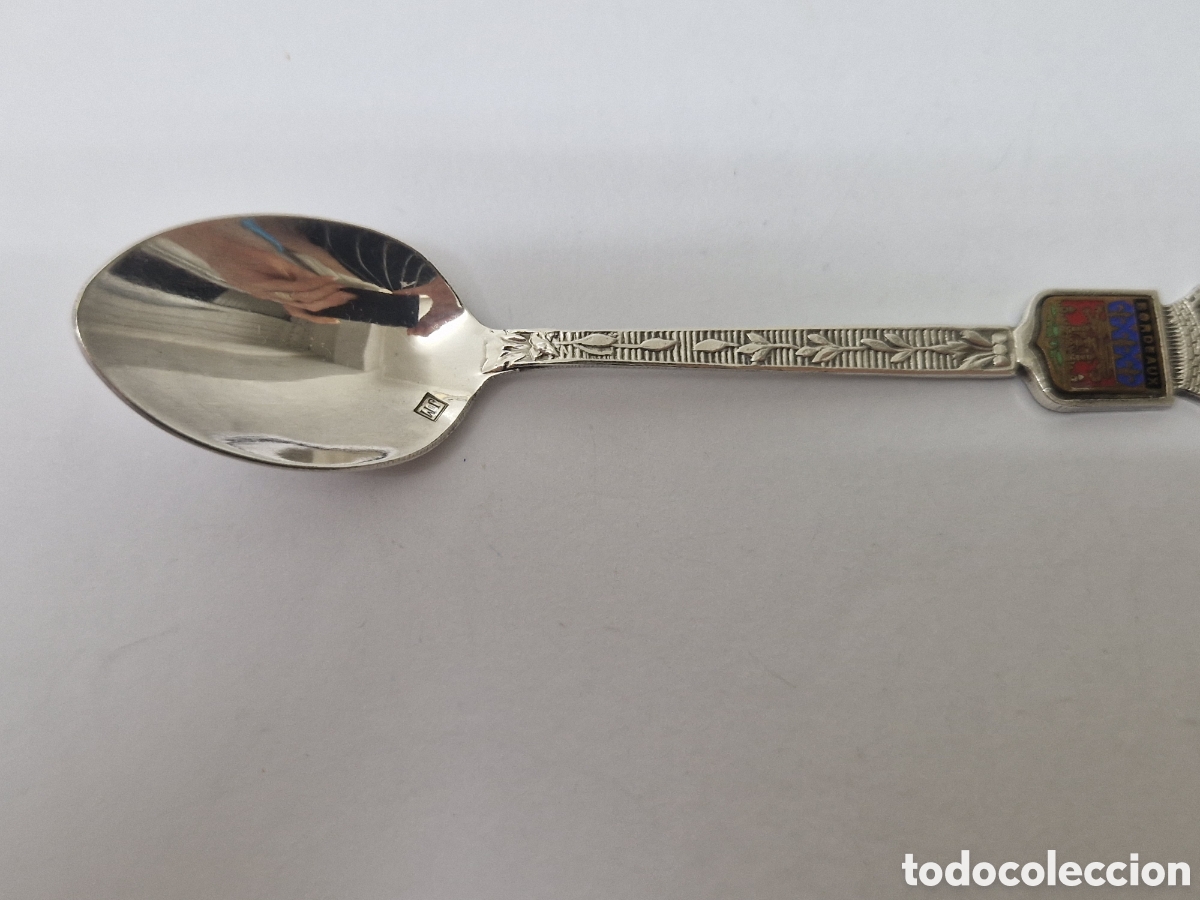 Antig&uuml;edades: CUCHARILLA DE PLATA DE BORDEAUX CONTRASTE - Foto 2