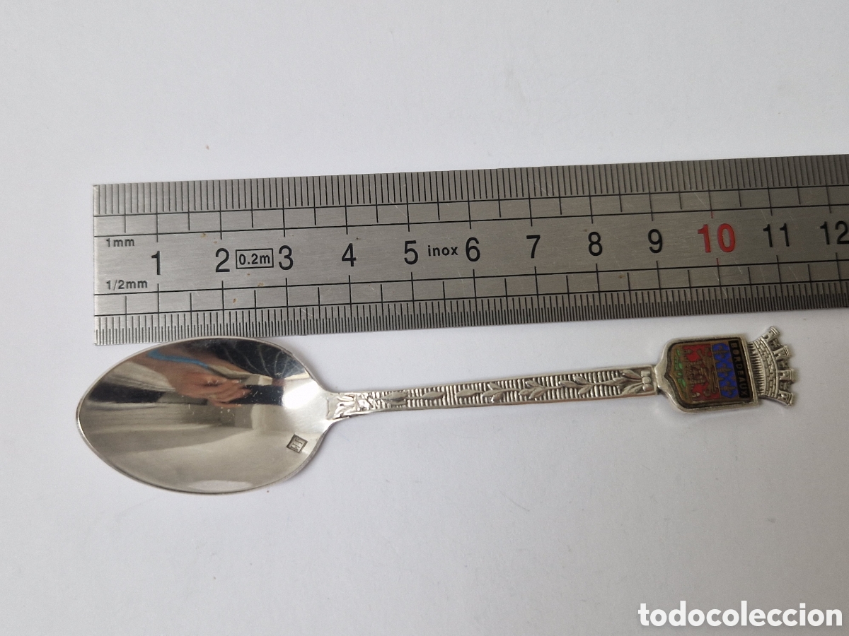 Antig&uuml;edades: CUCHARILLA DE PLATA DE BORDEAUX CONTRASTE - Foto 5