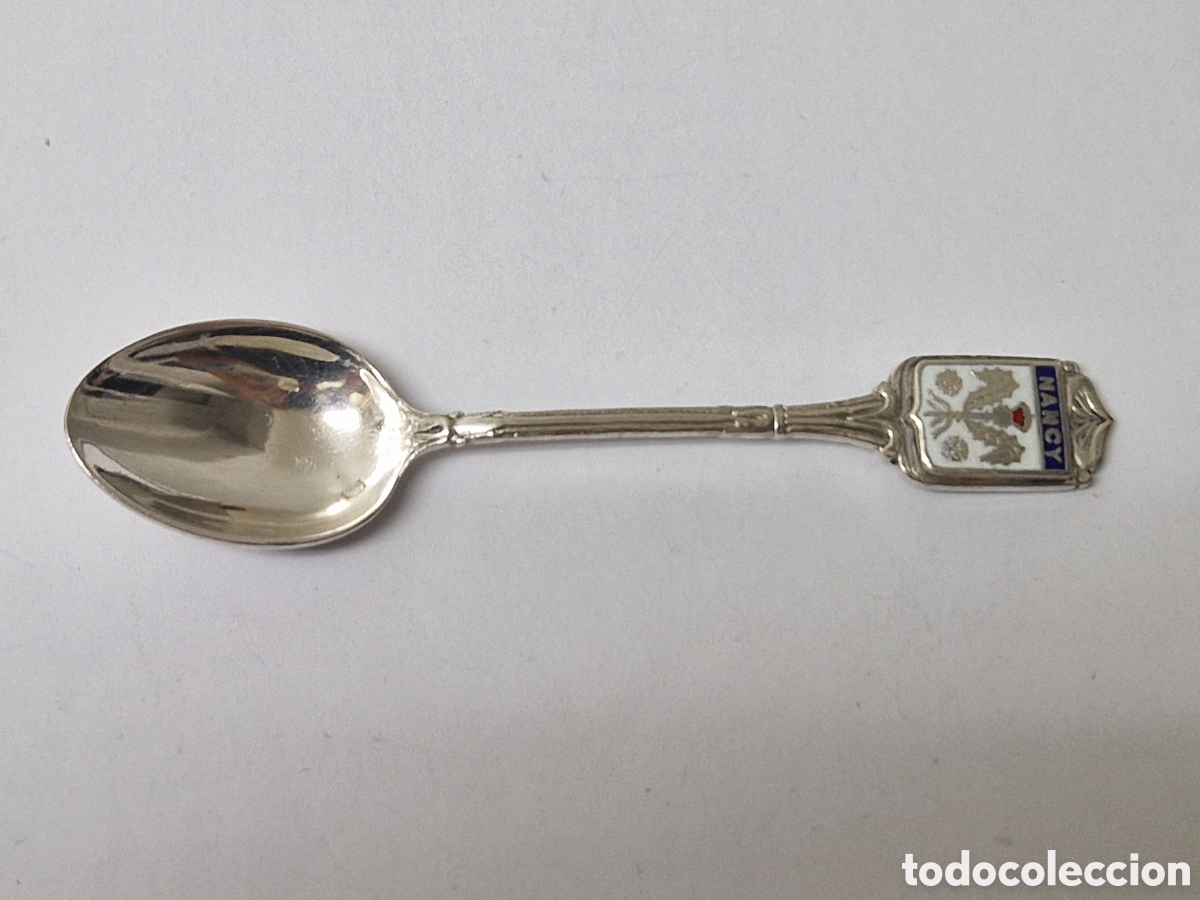 Antig&uuml;edades: CUCHARILLA DE PLATA DE NANCY CONTRASTE - Foto 2