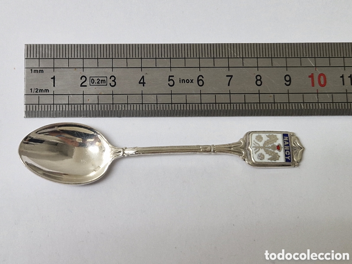Antig&uuml;edades: CUCHARILLA DE PLATA DE NANCY CONTRASTE - Foto 3