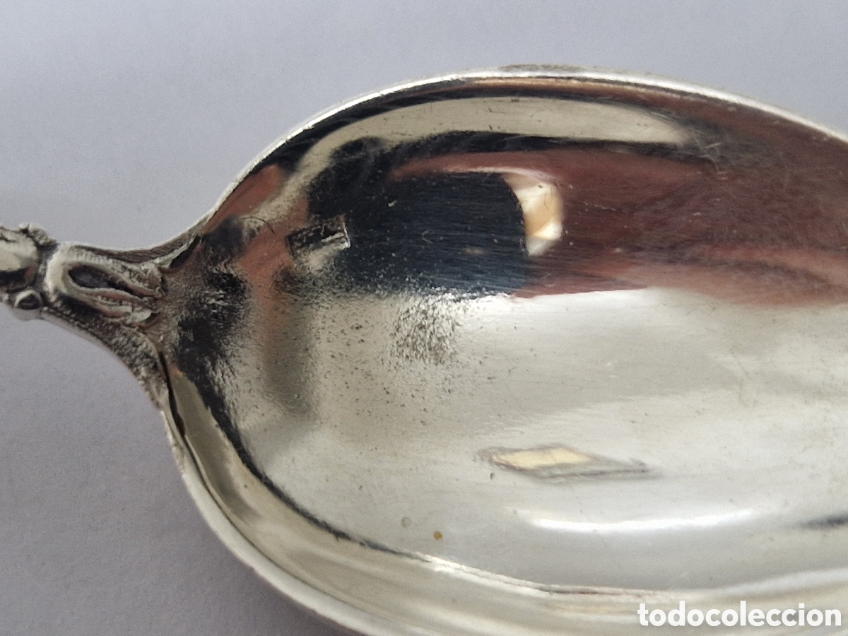 Antig&uuml;edades: CUCHARILLA DE PLATA DE NANCY CONTRASTE - Foto 4