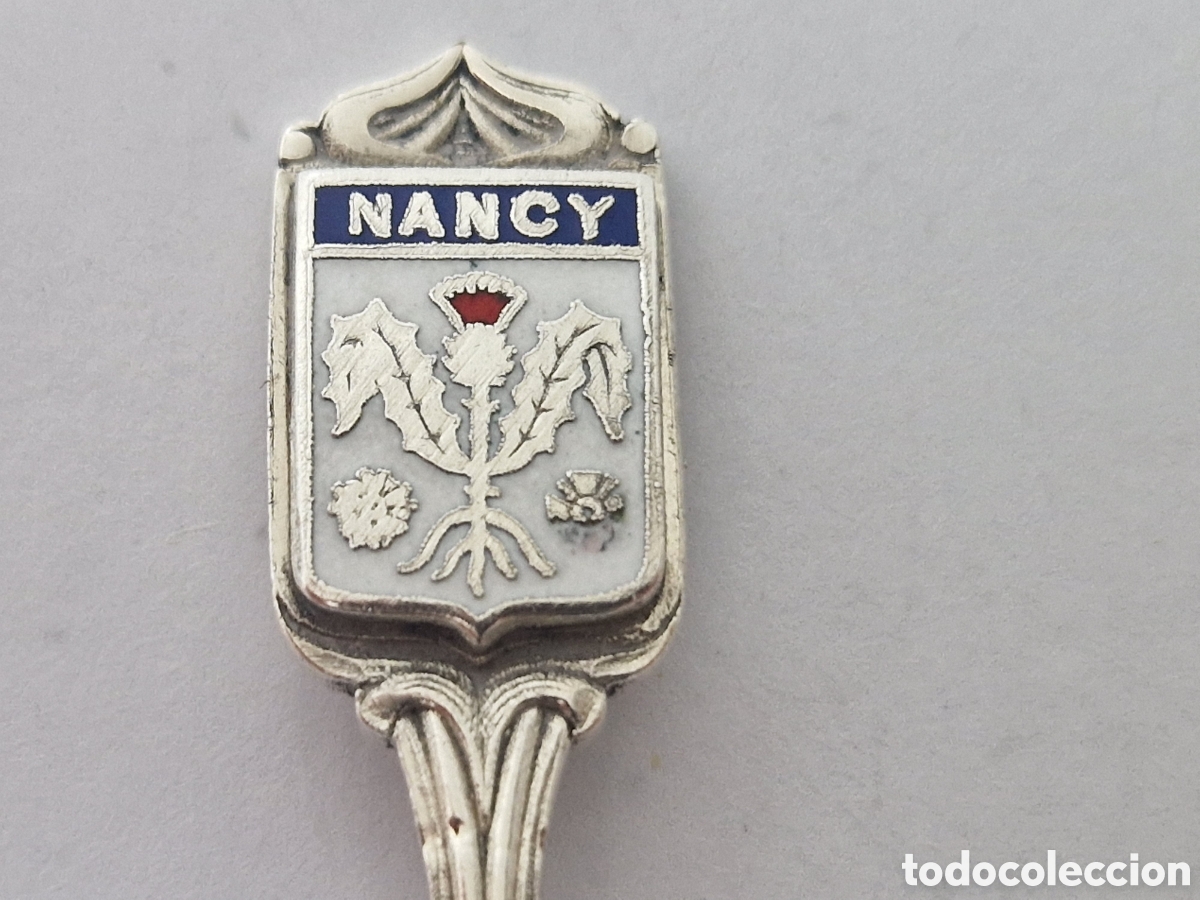 Antig&uuml;edades: CUCHARILLA DE PLATA DE NANCY CONTRASTE - Foto 1