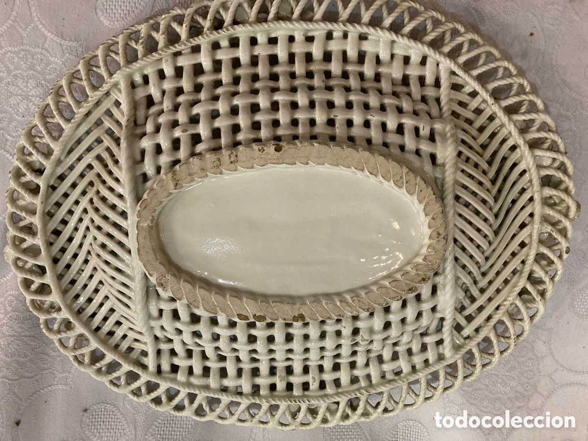 Antig&uuml;edades: Bandeja Macarr&oacute;n Manises - Foto 2