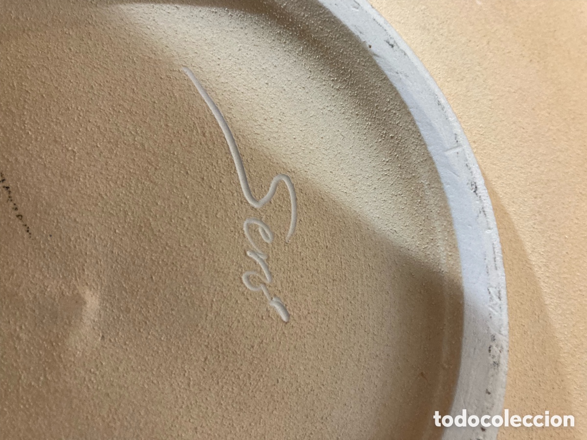 Antig&uuml;edades: Plato Cer&aacute;mica de gres - Foto 3