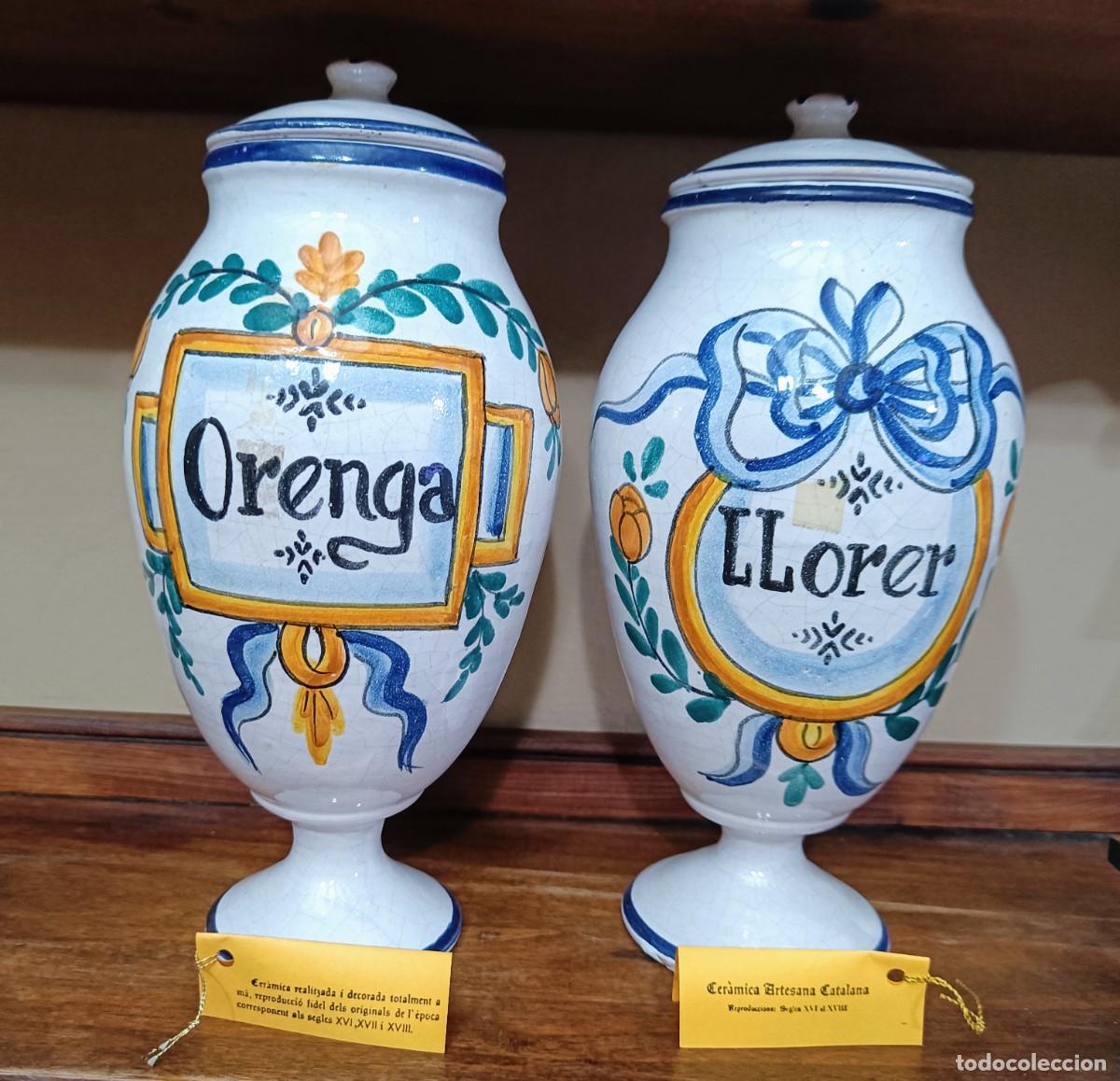 Antig&uuml;edades: Bonitos tarros d&eacute; cer&aacute;mica - Foto 1