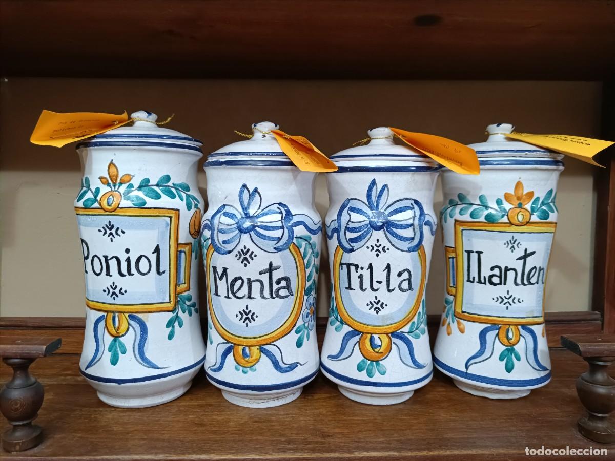 Antig&uuml;edades: Bonitos tarros d&eacute; cer&aacute;mica - Foto 1