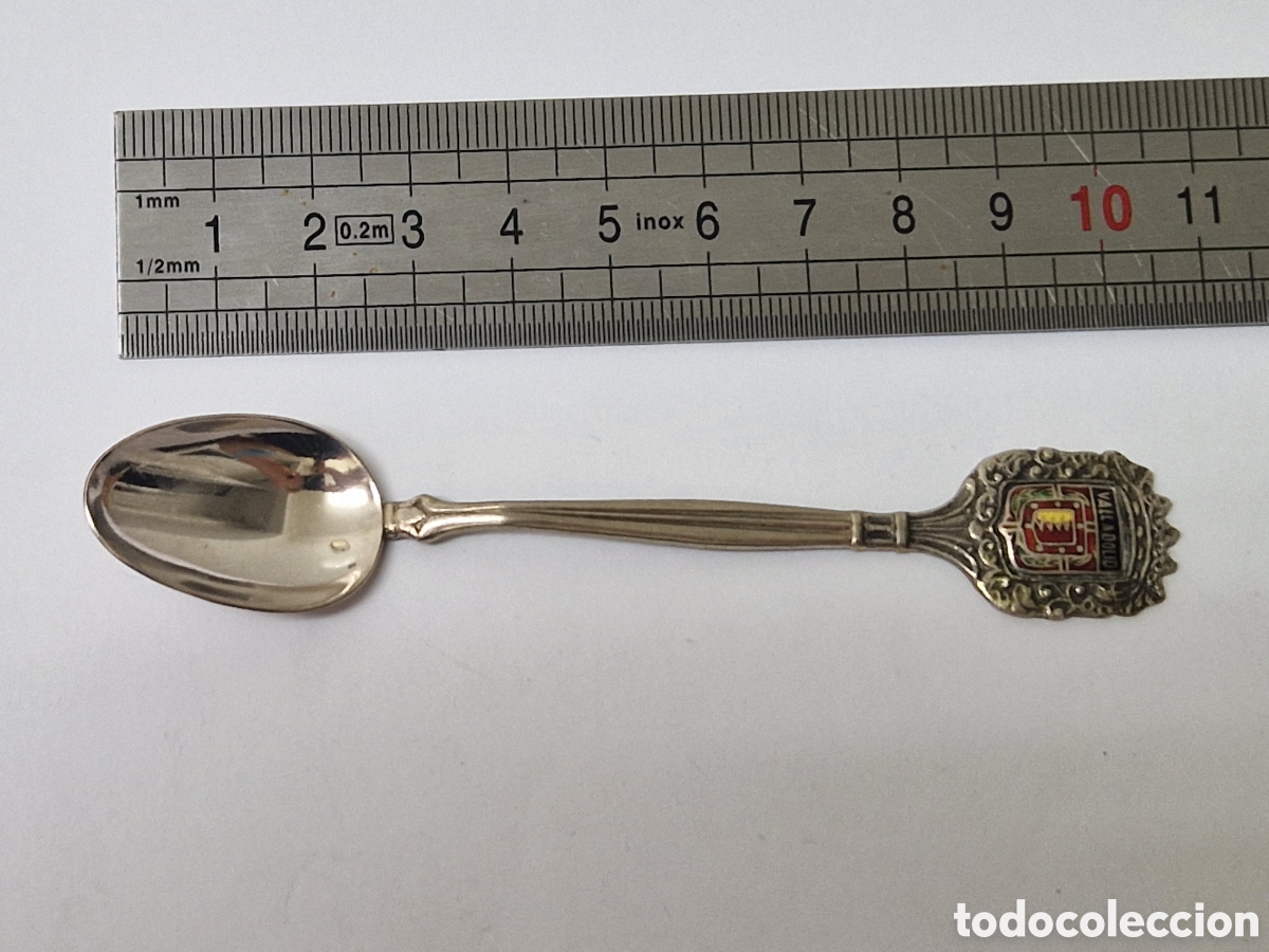 Antig&uuml;edades: CUCHARILLA DE PLATA VALLADOLID - Foto 4