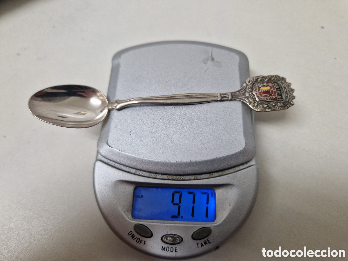 Antig&uuml;edades: CUCHARILLA DE PLATA VALLADOLID - Foto 5