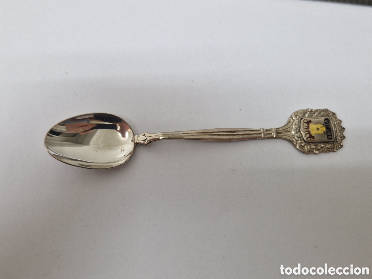 Antig&uuml;edades: CUCHARILLA DE PLATA DE VICTORIA - Foto 2