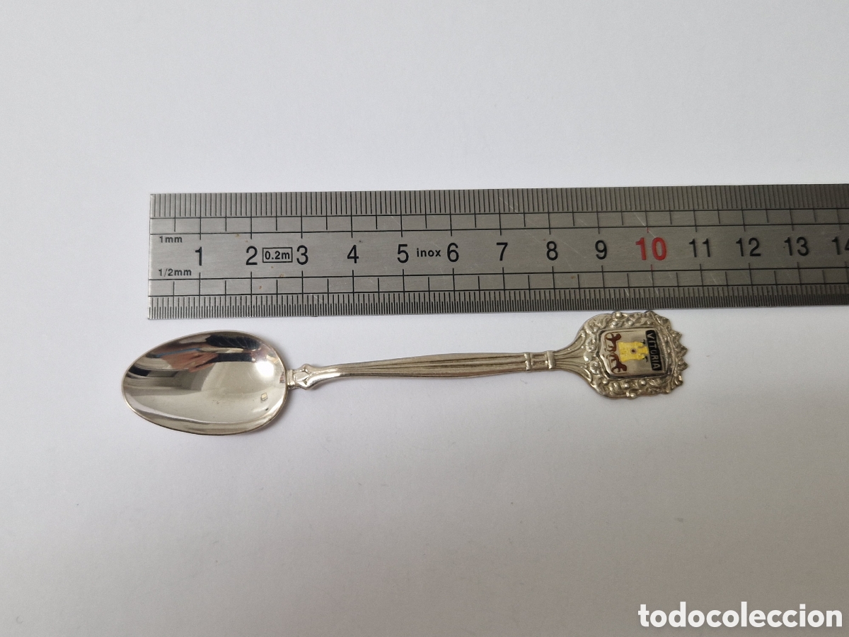 Antig&uuml;edades: CUCHARILLA DE PLATA DE VICTORIA - Foto 3