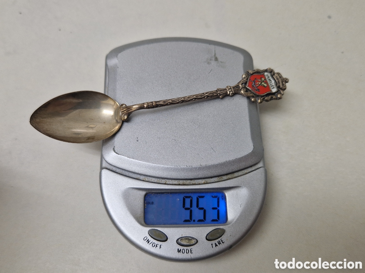 Antig&uuml;edades: CUCHARILLA DE PLATA BRUXELLES - Foto 5