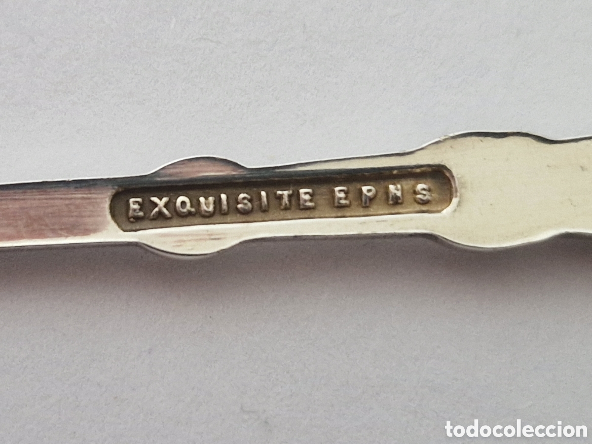 Antig&uuml;edades: CUCHARILLA DE PLATA GREAT BRITAIN CONTRASTE - Foto 4