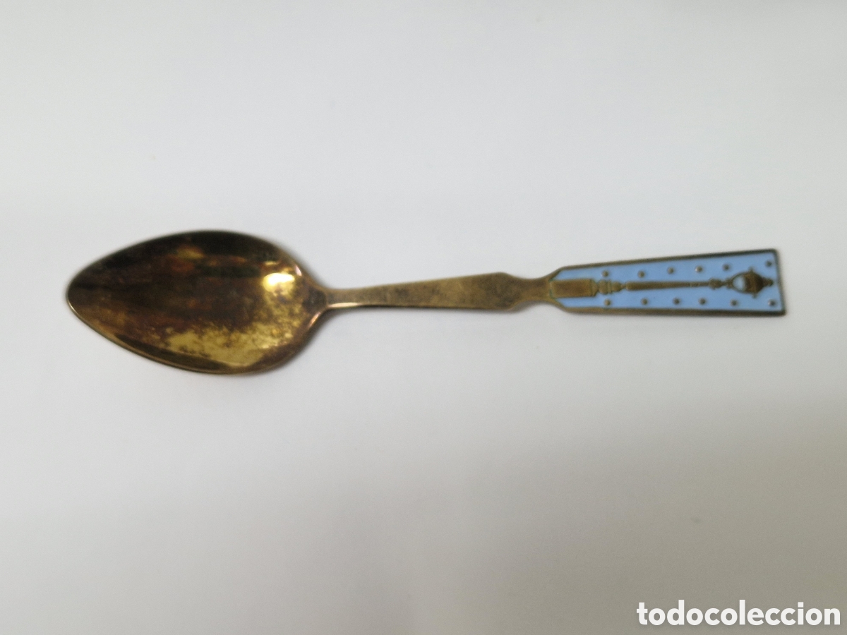 Antig&uuml;edades: CUCHARILLA DE PLATA CONTRASTE - Foto 2
