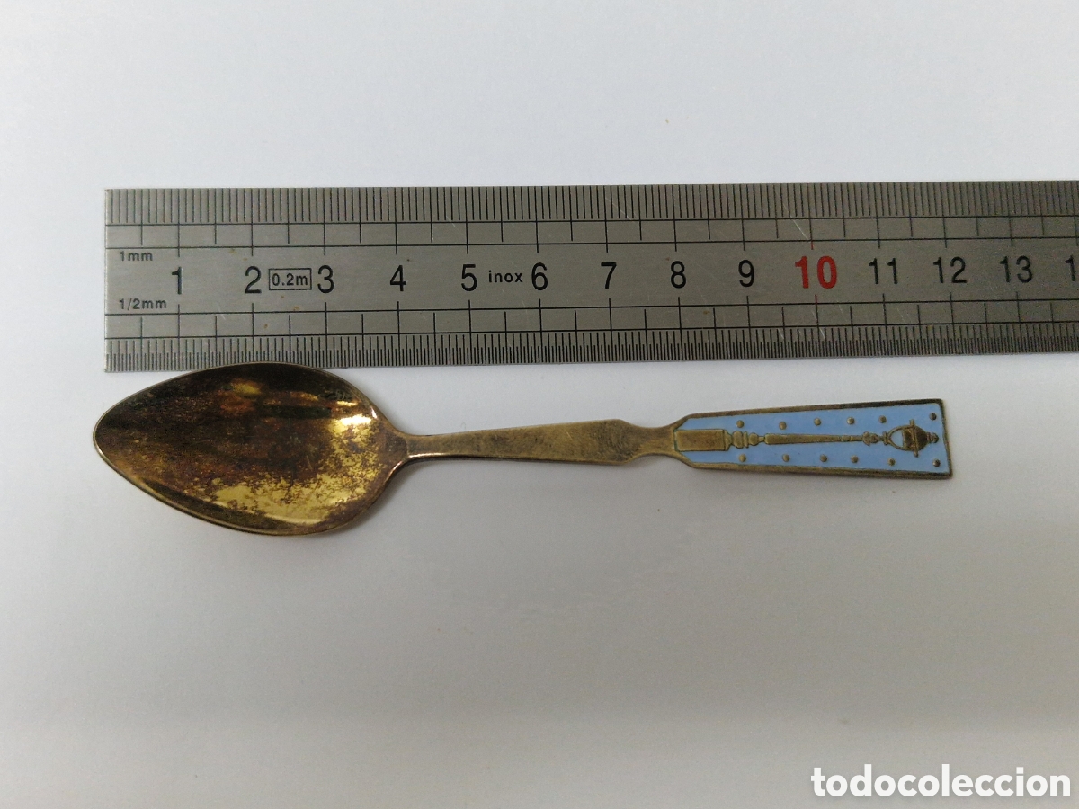 Antig&uuml;edades: CUCHARILLA DE PLATA CONTRASTE - Foto 3