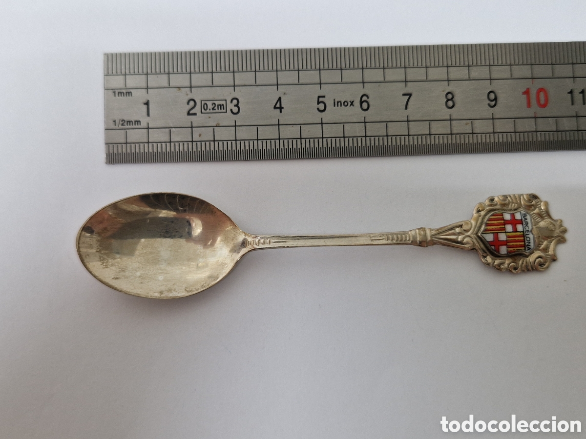 Antig&uuml;edades: CUCHARILLA DE PLATA BARCELONA - Foto 3
