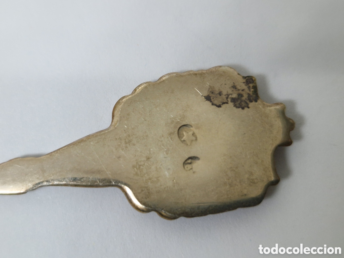 Antig&uuml;edades: CUCHARILLA DE PLATA BARCELONA - Foto 5