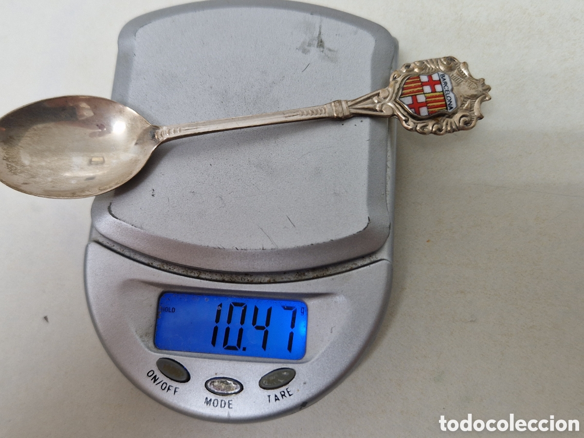 Antig&uuml;edades: CUCHARILLA DE PLATA BARCELONA - Foto 6