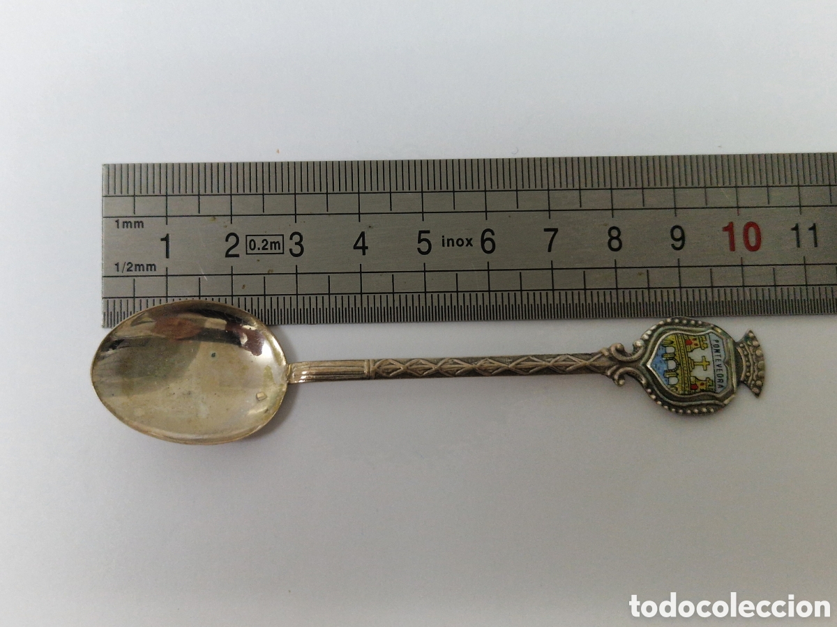 Antig&uuml;edades: CUCHARILLA DE PLATA PONTEVEDRA - Foto 3
