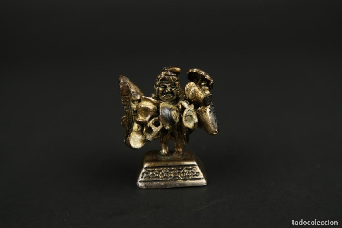 Antig&uuml;edades: Antigua Figura de Plata - Foto 1