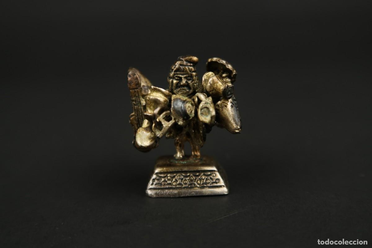 Antig&uuml;edades: Antigua Figura de Plata - Foto 3