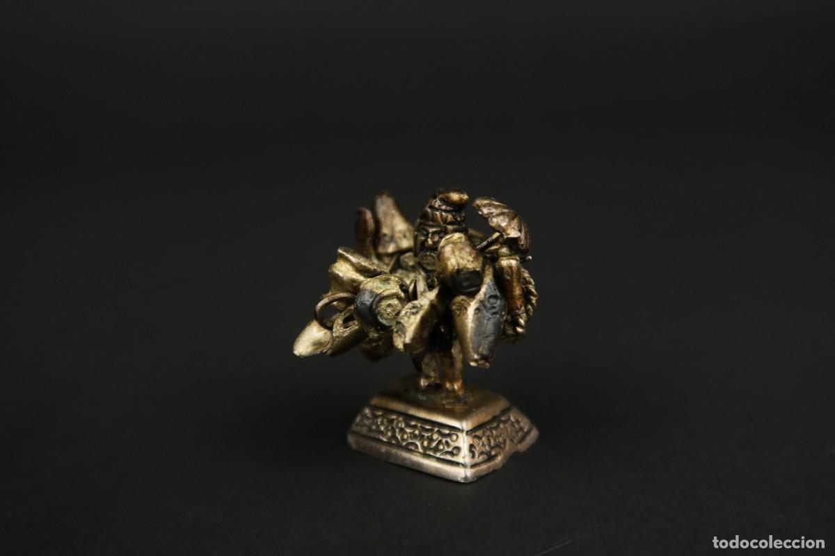 Antig&uuml;edades: Antigua Figura de Plata - Foto 4
