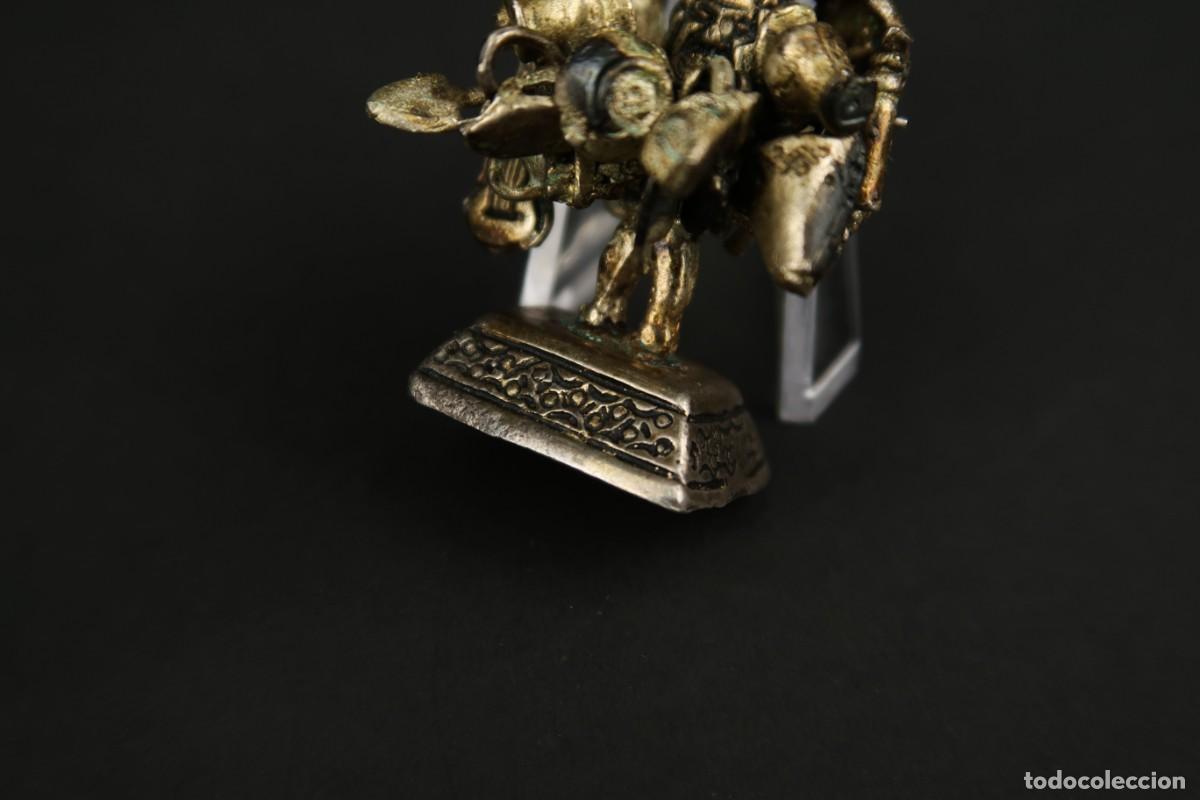 Antig&uuml;edades: Antigua Figura de Plata - Foto 7