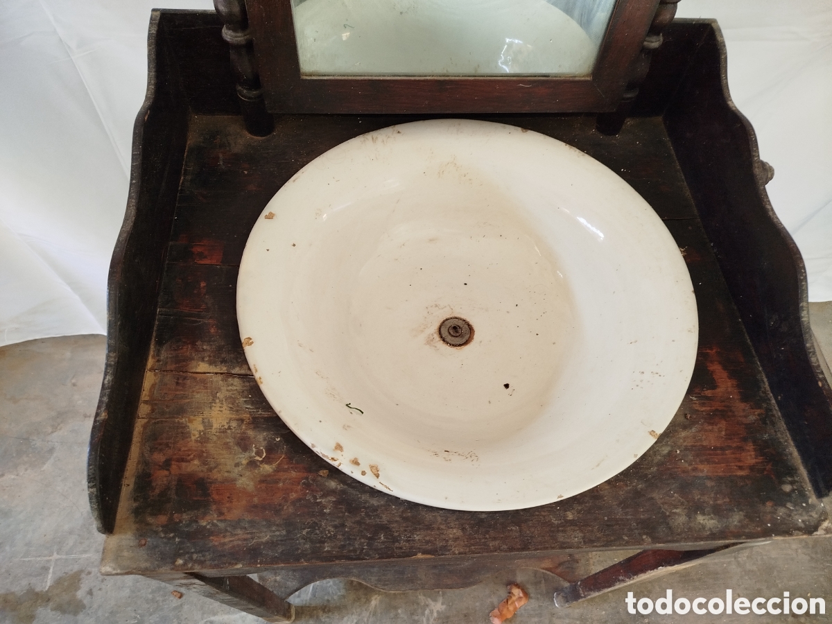 Antig&uuml;edades: Palangananero ba&ntilde;o tocador - Foto 2