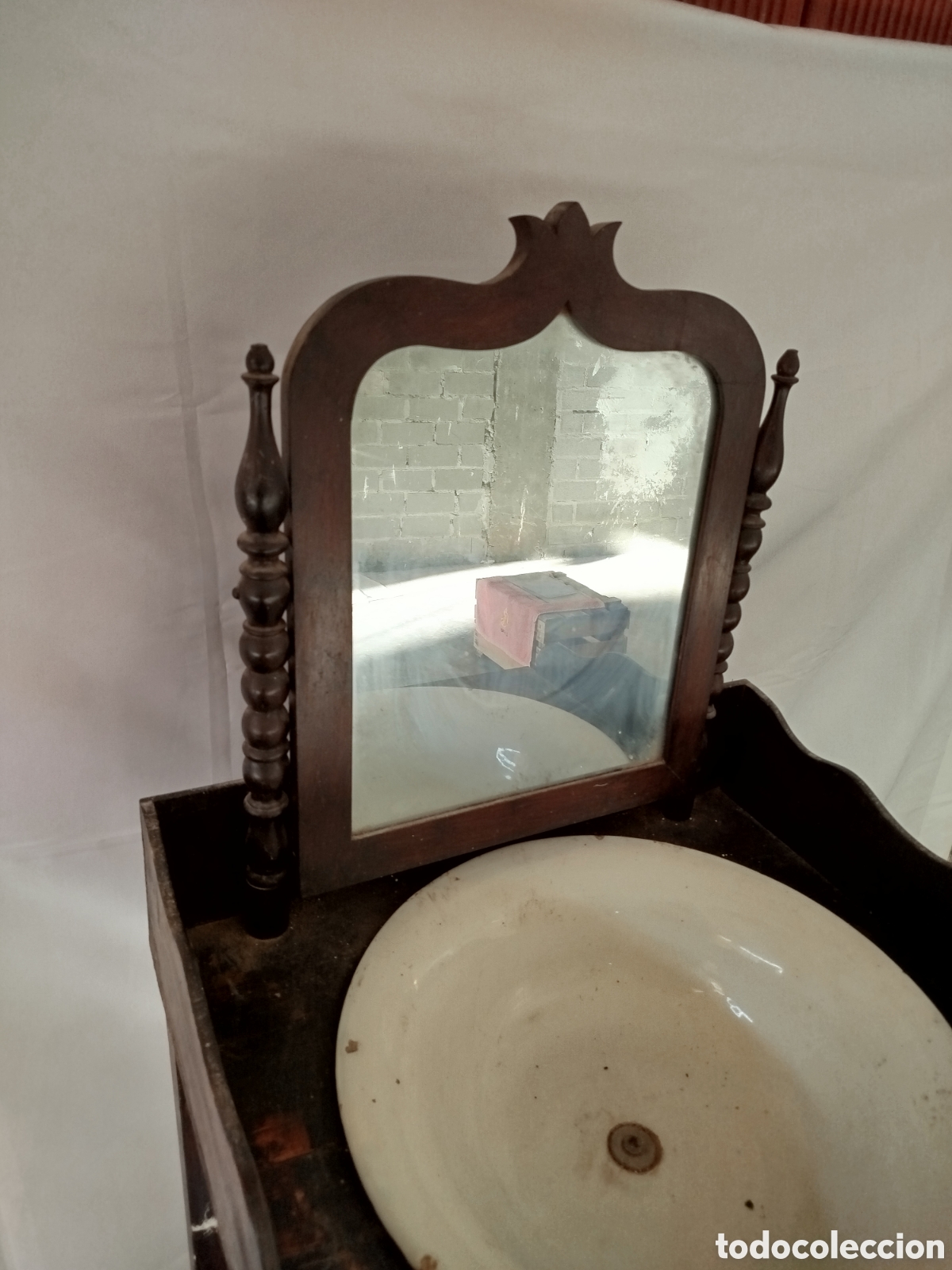 Antig&uuml;edades: Palangananero ba&ntilde;o tocador - Foto 3