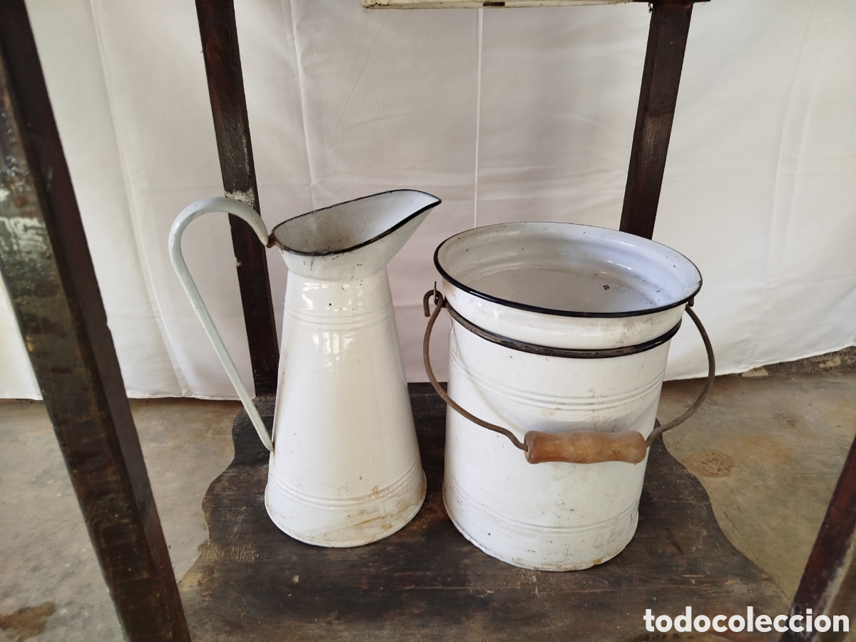 Antig&uuml;edades: Palangananero ba&ntilde;o tocador - Foto 6