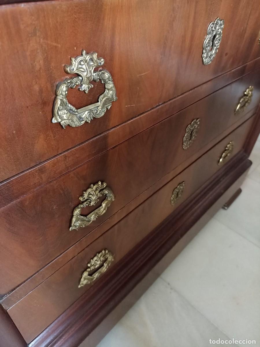 Antig&uuml;edades: Bureau Abattant S XIX - Foto 2