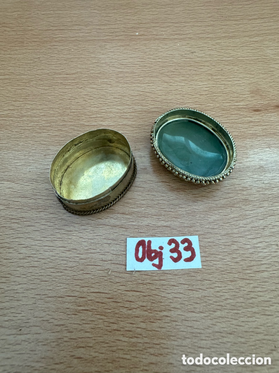 Antig&uuml;edades: Pastillero, de plata, antigua - Foto 2