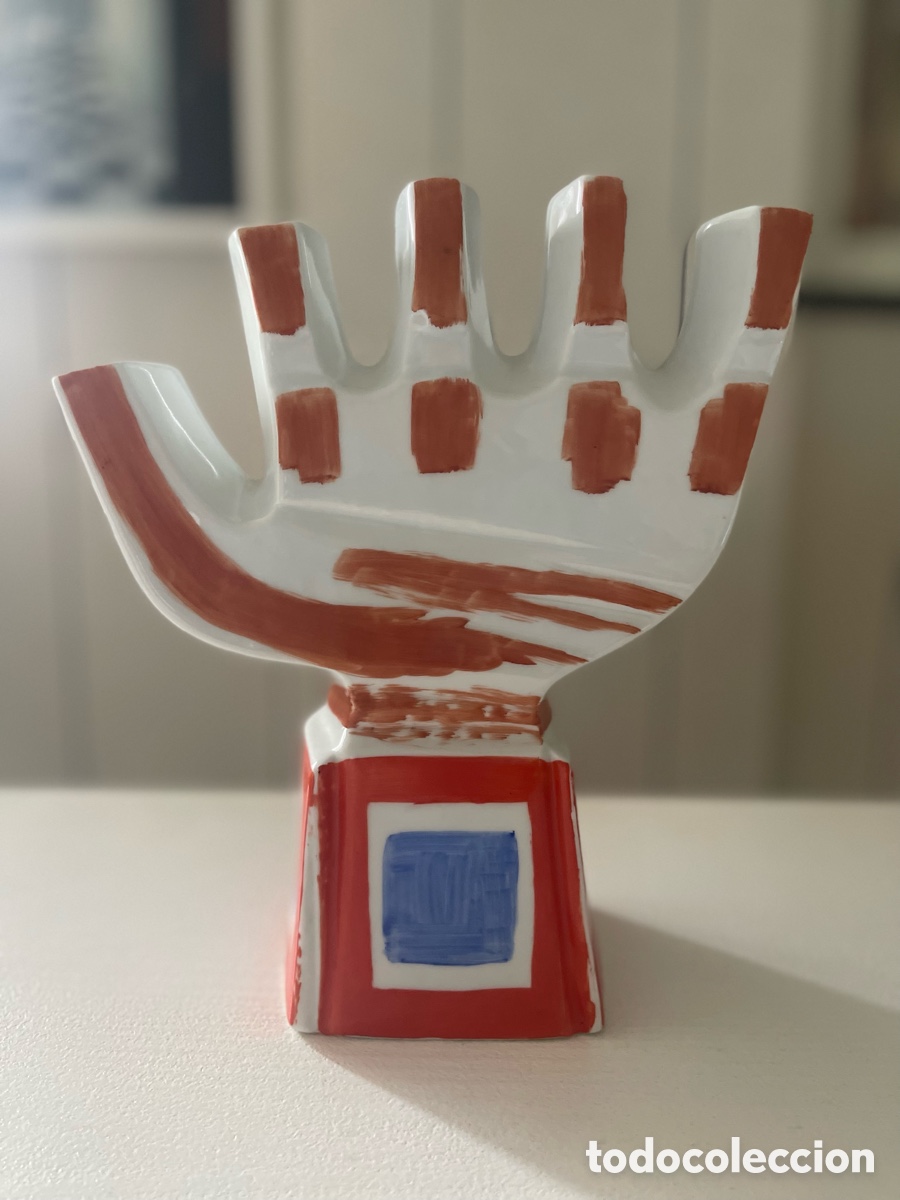 Antig&uuml;edades: Figura 5 dedos Sargadelos - Foto 1