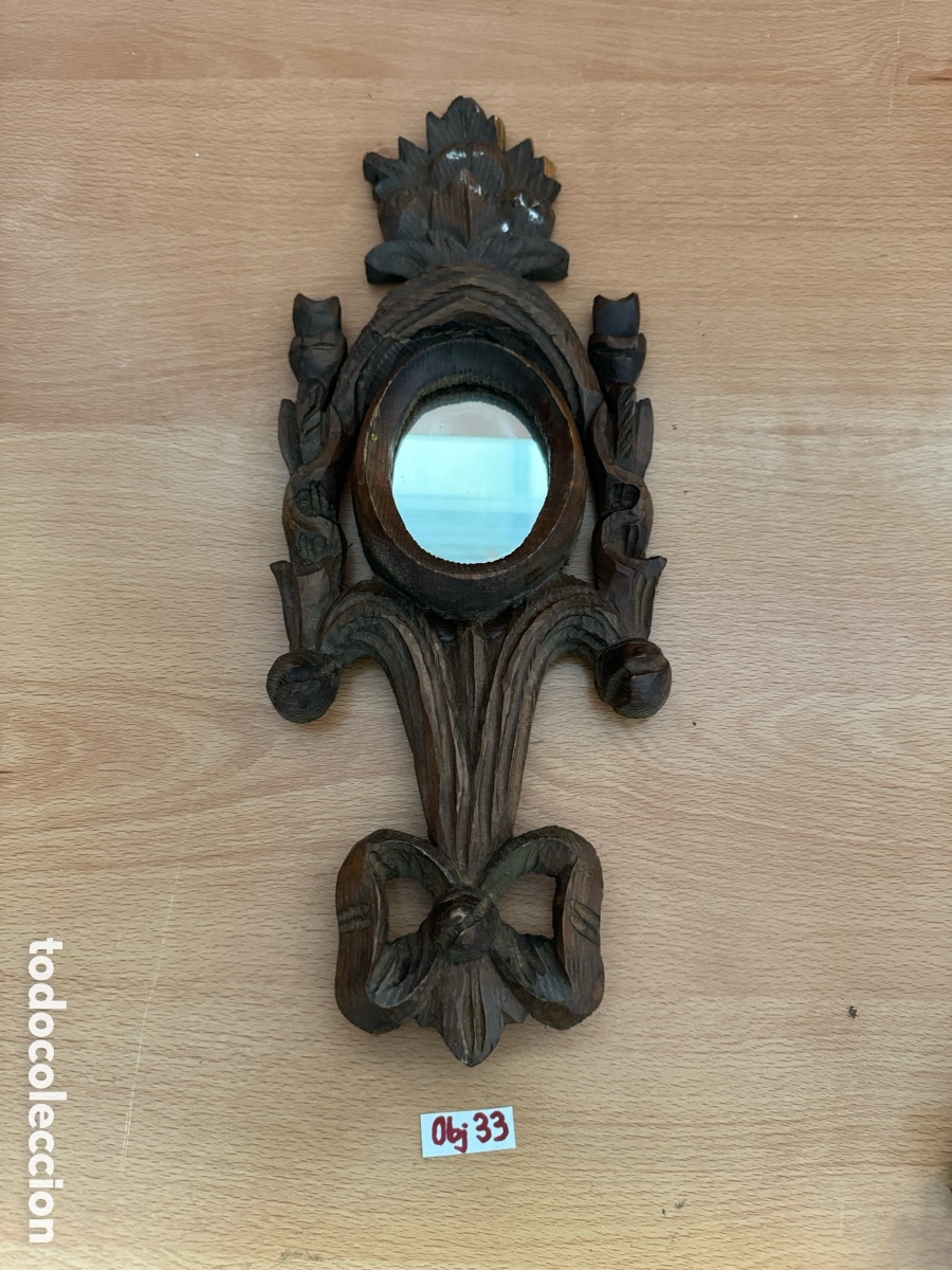 Antig&uuml;edades: Espejos espa&ntilde;ol estilo Rococ&oacute; - Foto 1