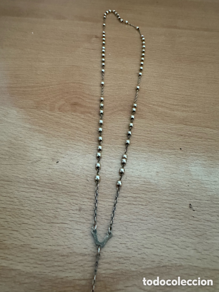 Antig&uuml;edades: Rosario de plata 925 - Foto 3